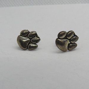 Sterling Silver Cat Paws Earrings